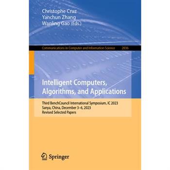 Intelligent Computers, Algorithms, and Applications
