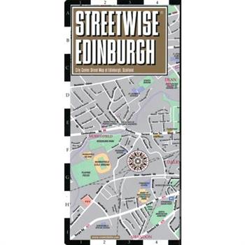 Streetwise Edinburgh Map - Laminated City Center Street Map of Edinburgh, Scotland
