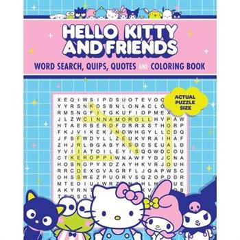Hello Kitty and Friends Word Search, Quips, Quotes and Coloring Book