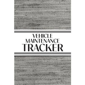 Vehicle Maintenance Tracker (Textured Paper Charcoal)