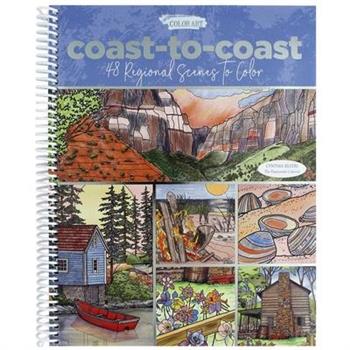 Coast to Coast Coloring Book