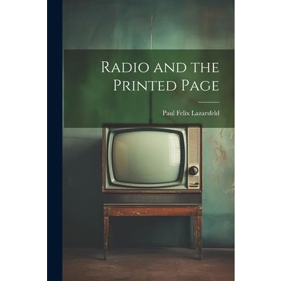 Radio and the Printed Page