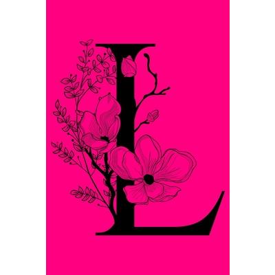 LMonogram Initial Letter Notebook