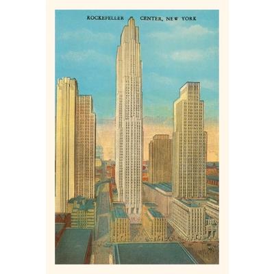 Vintage Journal Rockefeller Center, New York City