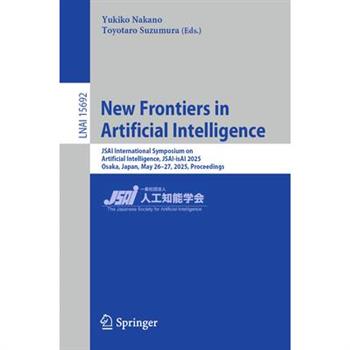 New Frontiers in Artificial Intelligence