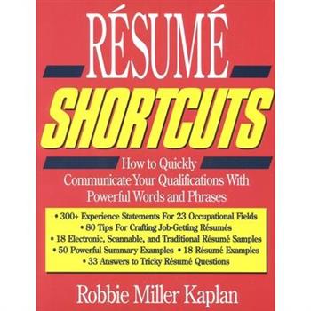 Resume Shortcuts
