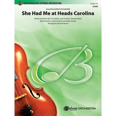 She Had Me at Heads Carolina