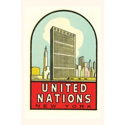 Vintage Journal United Nations, New York