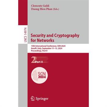 Security and Cryptography for Networks