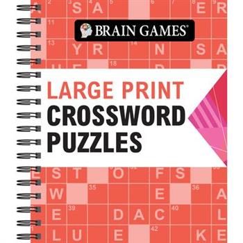Brain Games - Large Print Crossword Puzzles (Arrow)