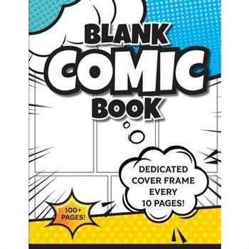 Blank Comic Book (Blue & Yellow)
