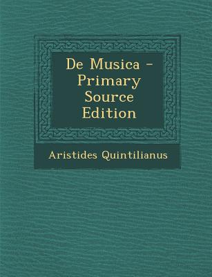 de Musica - Primary Source Edition