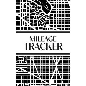 Mileage Tracker (Urban Map Black and White) Mileage Tracker (Urban Map Black and White)