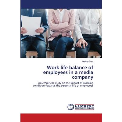 Work life balance of employees in a media company