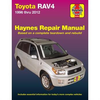 Toyota Rav4 1996 Thru 2012 Haynes Repair Manual
