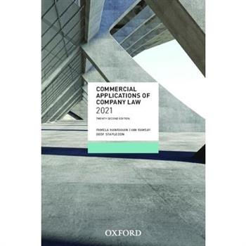 Commercial Applications of Company Law 2020 22nd Edition
