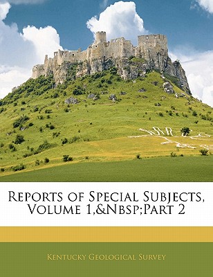 Reports of Special Subjects, Volume 1, Part 2