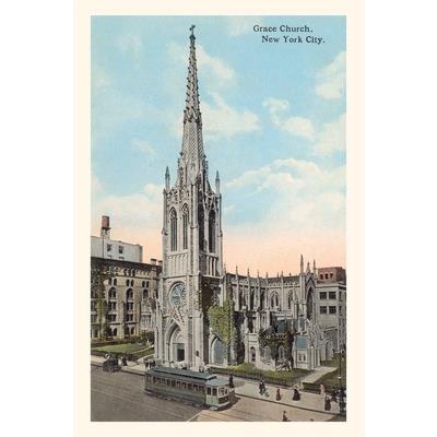 Vintage Journal Grace Church, New York City