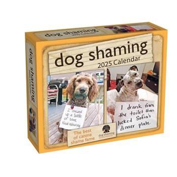Dog Shaming 2025 Day-To-Day Calendar