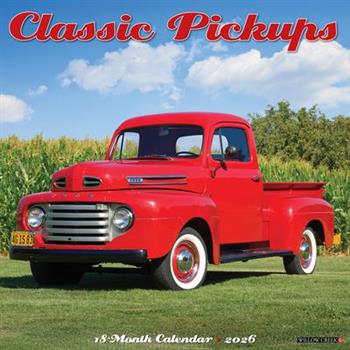 Classic Pickups 2026 12 X 12 Wall Calendar