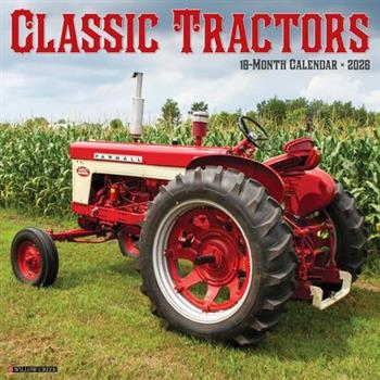 Classic Tractors 2026 12 X 12 Wall Calendar