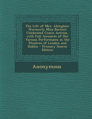 The Life of Mrs. Abington