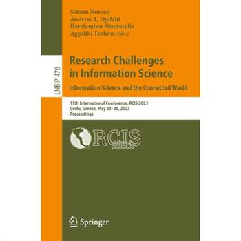 Research Challenges in Information Science: Information Science and the Connected World