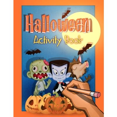 Halloween Activity and Puzzle Book for Kids