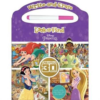 Disney Princess: Write-And-Erase Look and Find