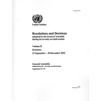Report of the Secretary-General on the Work of the Organization 77th Supp49 V2