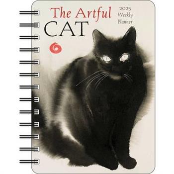 The Artful Cat 2025 Weekly Planner Calendar