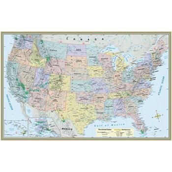 U.s. Map(Poster)