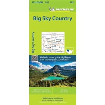 Michelin USA Big Sky Country Map 172