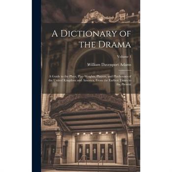 A Dictionary of the Drama