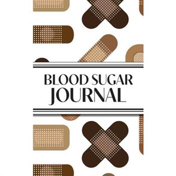 1-Year Daily Blood Sugar Journal (Medical Plasters Multi-Color Dark Skin Tone)