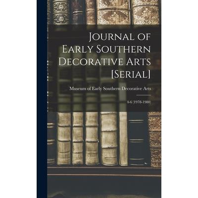 Journal of Early Southern Decorative Arts [serial]