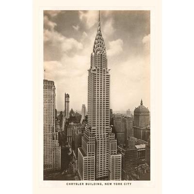 Vintage Journal Chrysler Building, New York City