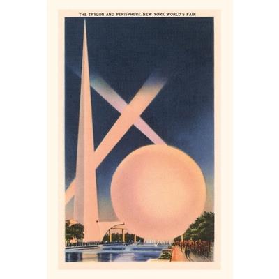 Vintage Journal Trylon and Perisphere, Worlds Fair