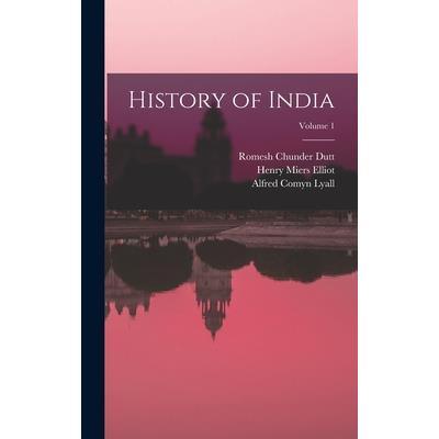 History of India; Volume 1