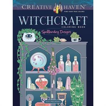Creative Haven Witchcraft Coloring Book