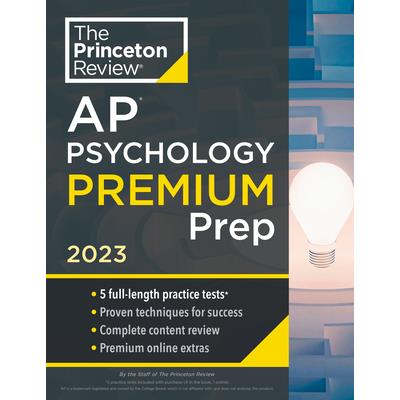 Princeton Review AP Psychology Premium Prep, 2023