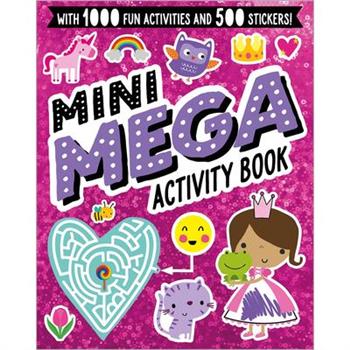 Mini Mega Activity Book (Pink)