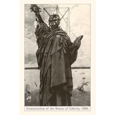 Vintage Journal Construction of the Statue of Liberty