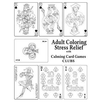 Adult Coloring Stress Relief with Calming Card Games