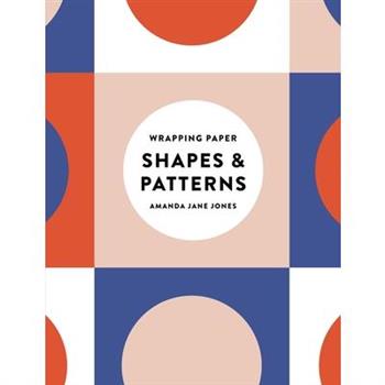 Amanda Jane Jones Wrapping Paper: Shapes and Patterns