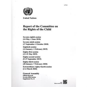 Report of the Committee on the Rights of the Child 75th