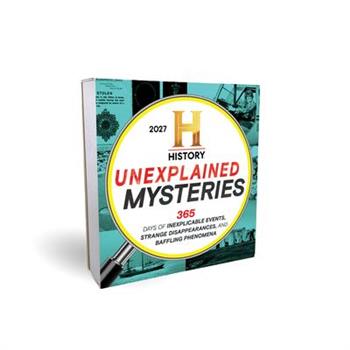2027 History Channel Unexplained Mysteries Boxed Calendar