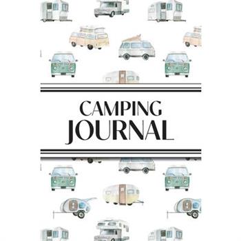 Camping Journal (Watercolor Camping Vehicles)