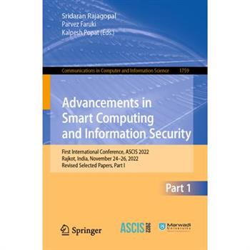 Advancements in Smart Computing and Information Security