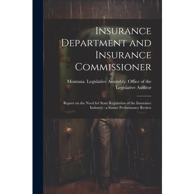 Insurance Department and Insurance Commissioner
